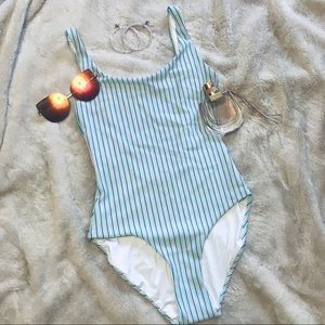 Onia Kelly Striped One Piece